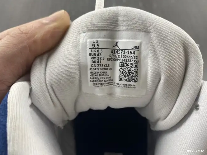 Bmlin 414571-164 13 Air Blue French Jordan 0520